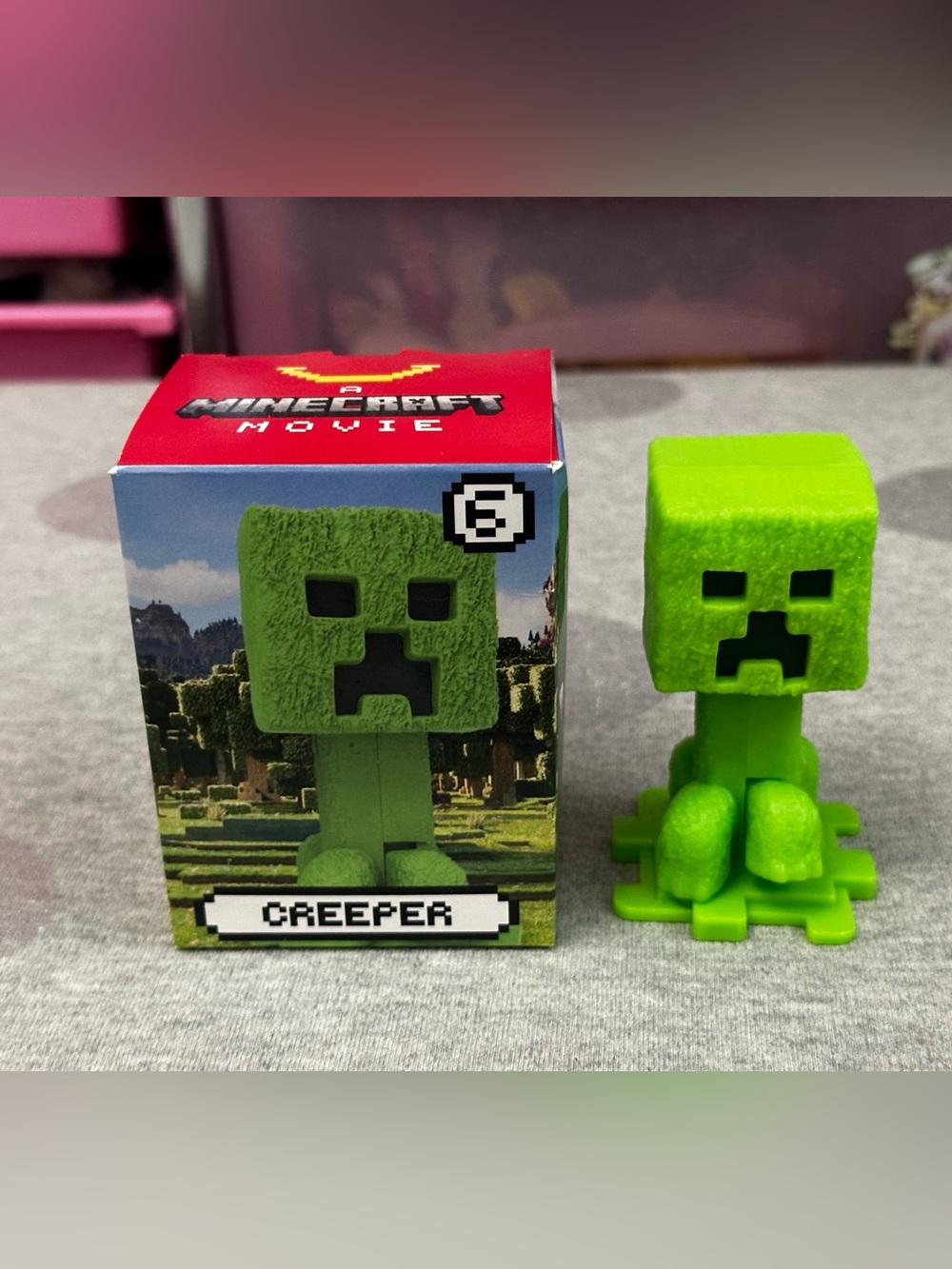 5 for $15! McDonald's Toy A Minecraft Movie - #6 Creeper